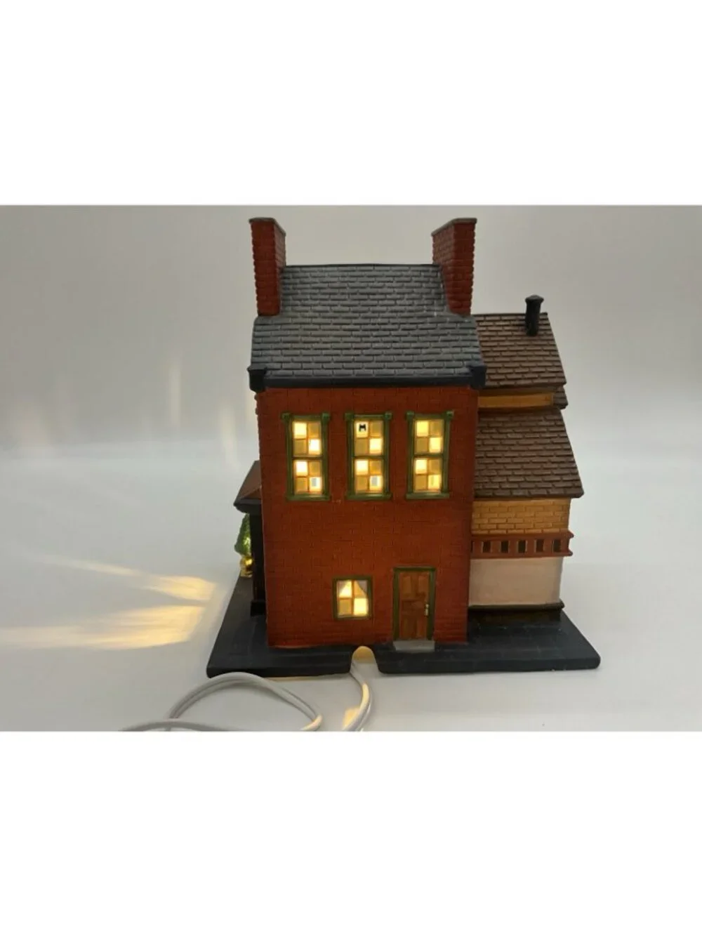 Dept 56 Katie McCabe's Restaurant & Books Porcelain Building Vintage Retired